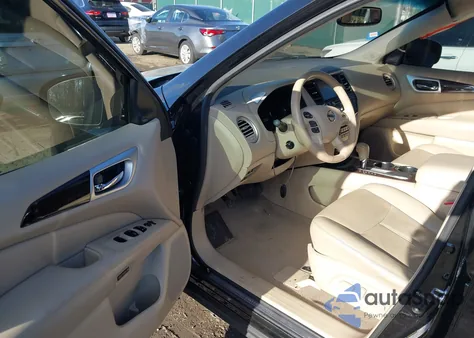 2015 Nissan Pathfinder Platinum from USA, damaged, VIN 5N1AR2MN7FC720555